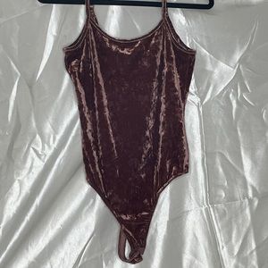 Body suit with open back
